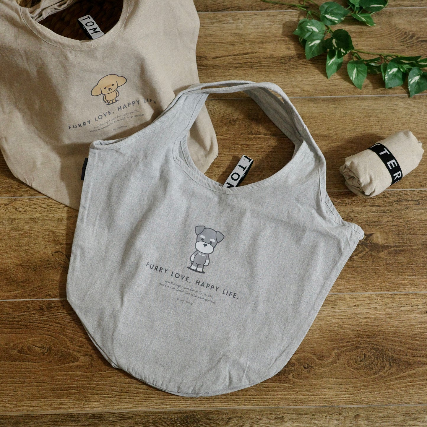 Motteru クルリト マルシェバッグ（再生コットン）