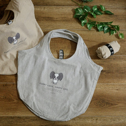 Motteru クルリト マルシェバッグ（再生コットン）