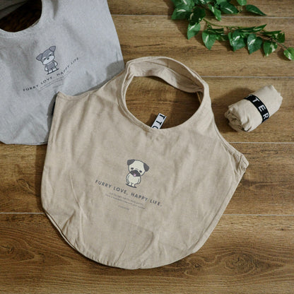 Motteru クルリト マルシェバッグ（再生コットン）